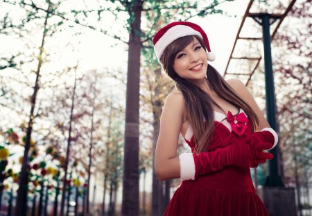 *** Agnes Lim *** - people, model, beautiful, female, girl, christmas