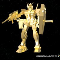 MOBILE SUIT GUNDAM(Gold collar) RX-78