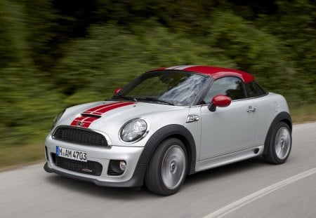 mini coupe production speed - cars, mini, coupe, speed