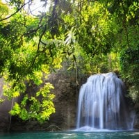 Waterfalls in the forest