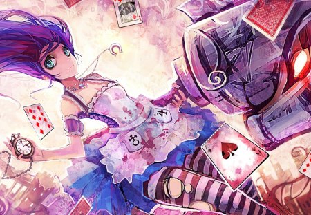 Fate in the Cards - pretty, colorful, bright, girl, nice, alice