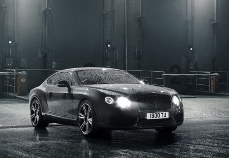 bentley continental gt v8 - gt, car, light, cars, bentley continental, bently, black, vo