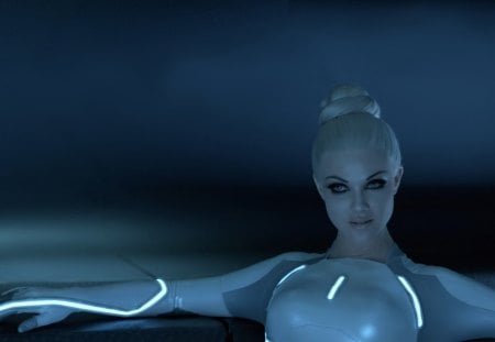 Beau Garrett TRON - beau garret, movie, tron, legacy