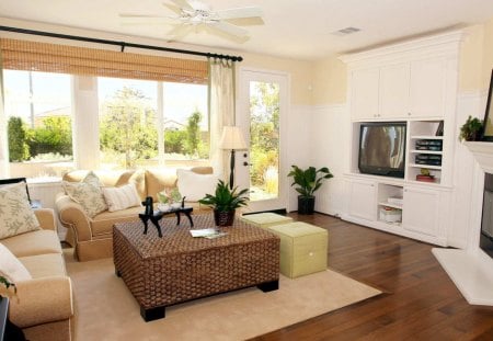 Classic Small Living Room - style, fresh, livin room, simple, bright, family, classic, small, decoration