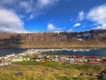 colorful icelandic town