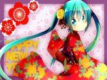 Happy New Year Wishes You Miku!!! :)