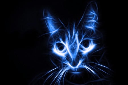 Cat - fractal, tikhon, nightmare, cat