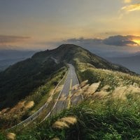 Road on a mountain-top