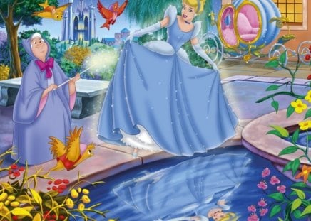 cinderella - fairy tale, disney, princess, cinderella