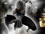 spider man black