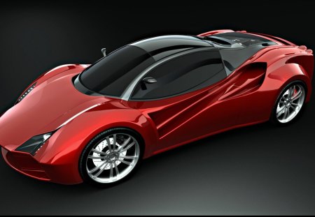 Red Devil for Gemma - fast, car, red, ferrarri, cool