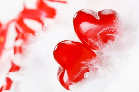 Two hearts - hearts, abstract, lovely, photography