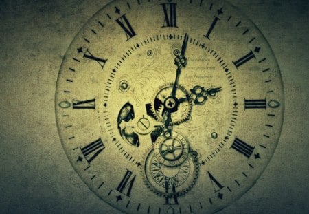 Watch the clock as it's ticking... - clock, abstract, time, photography