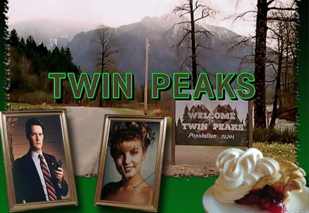 Twin Peaks-Cooper and Laura Palmer - Movies & Entertainment Background ...