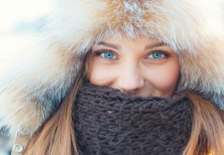 it's winter - women, clother, sweater, snow