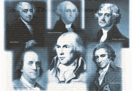 America's Founding Fathers - americas founding fathers, washington jefferson franklin, american revolution, the founding fathers