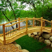 Wooden bridge