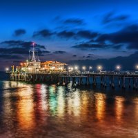 The Pier In Santa Monica