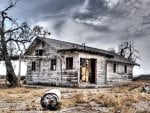 abandoned country house hdr