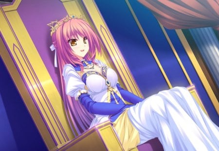 ~The Lovely Princess~ - long hair, pretty, anime, princess, royal