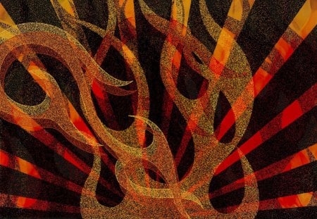 Fire - colorful, abstract, fantasy, fire