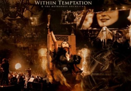 Within Temptation live - goth, music, entertainment, within temptation