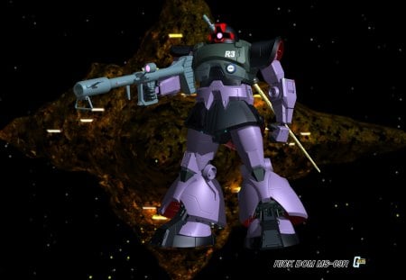 MOBILE SUIT GUNDAM RICK DOM MS-09R - GUNDAM, SUIT, DOM, RICK, MOBILE, MS-09R