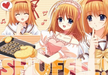 shuffle! - ecchi, video game, anime, manga, harem, fuyou kaede