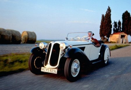 bmw315 roadster 1935 - road, bmw, cars, roadster