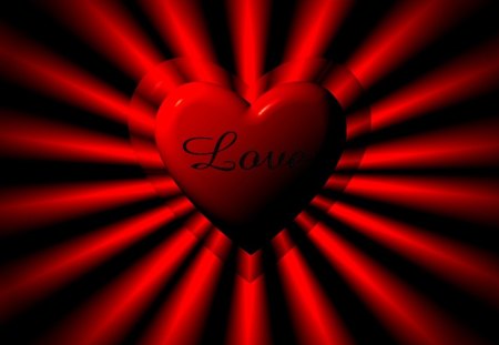 Love - heart, holiday, red, valentine, valentines day, romance, love