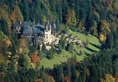 Romania-Peles Castle - peles castle, romania