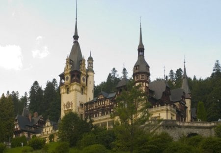 Romania-Peles Castle - peles castle, romania