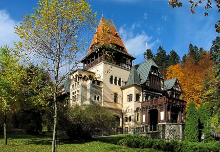 Romania-Peleisor Castle - romania, peleisor castle