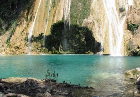 	the Ucansu falls near the town of Gebiz - flying, water, falls, turkey