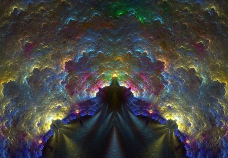 Universal explosion - fractal, colors