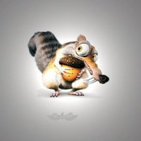 Ice Age Squirrel (Scrat)