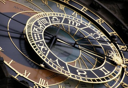 Astronomical Clock - astronomical, clock, space, time