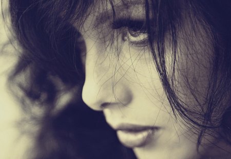 * - woman, face, portrait, photography, wp, bw