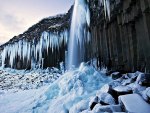 Frozen Waterfall