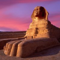 Sphinx at Sunset