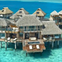 Hilton Bora Bora Hotel Water Bungalow