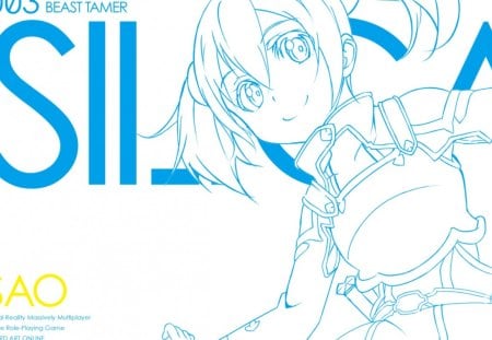 Beast Tamer - silica, sword art online, sao, pina