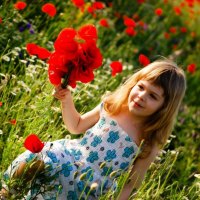 picking poppies