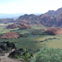 Overlooking Snow Canyon, Utah