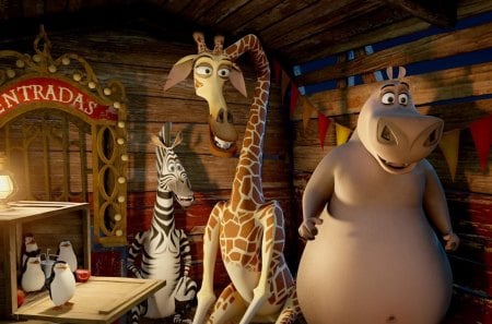 Madagascar - cg, 3, movie, madagascar, circus