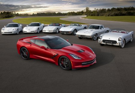 Corvette C7 Stingray - collection, vettes, bowties, gm