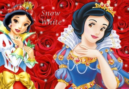 Snow White And The Seven Dwarfs - white, movie, snow, cartoon, and the seven dwarfs