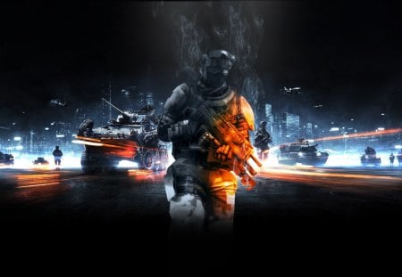 Battlefield 3 - GR, ghost recon, BF3, future solider, PS