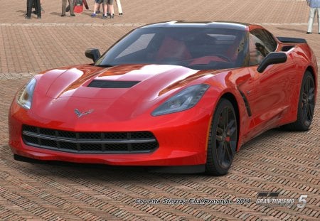 Corvette Stingray Final Prototype '2014 - turismo, 5, prototype, 2014, gran, final, corvette, stingray