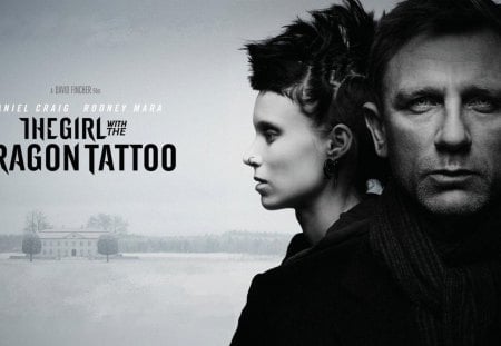 The Girl With The Dragon Tattoo - Movie, Rooney Mara, Daniel Craig, The Girl With The Dragon tattoo